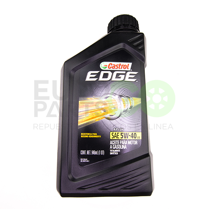 Aceite Sintetico Edge Turbo Diesel 5w-40 4l Castrol