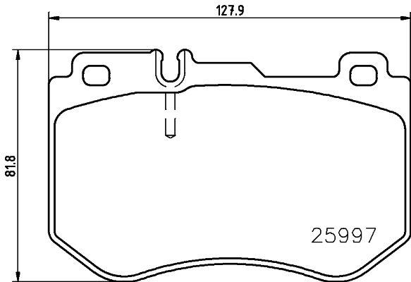 PHOTO DE Pastillas de Freno BREMBO PART NUMBER P50123